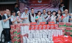 PTK Indonesia Salurkan Bantuan untuk Korban Kebakaran di wilayah ketendang Kec.Tambora.