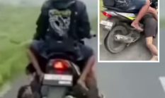 Warga Tangkap Pelaku Pencurian Motor di Tegalwaru, Tewas Ditempat.