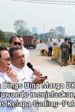 Pramono Anung Targetkan Jalan Tembus Kelapa Gading–Pulo Gadung Rampung 2027